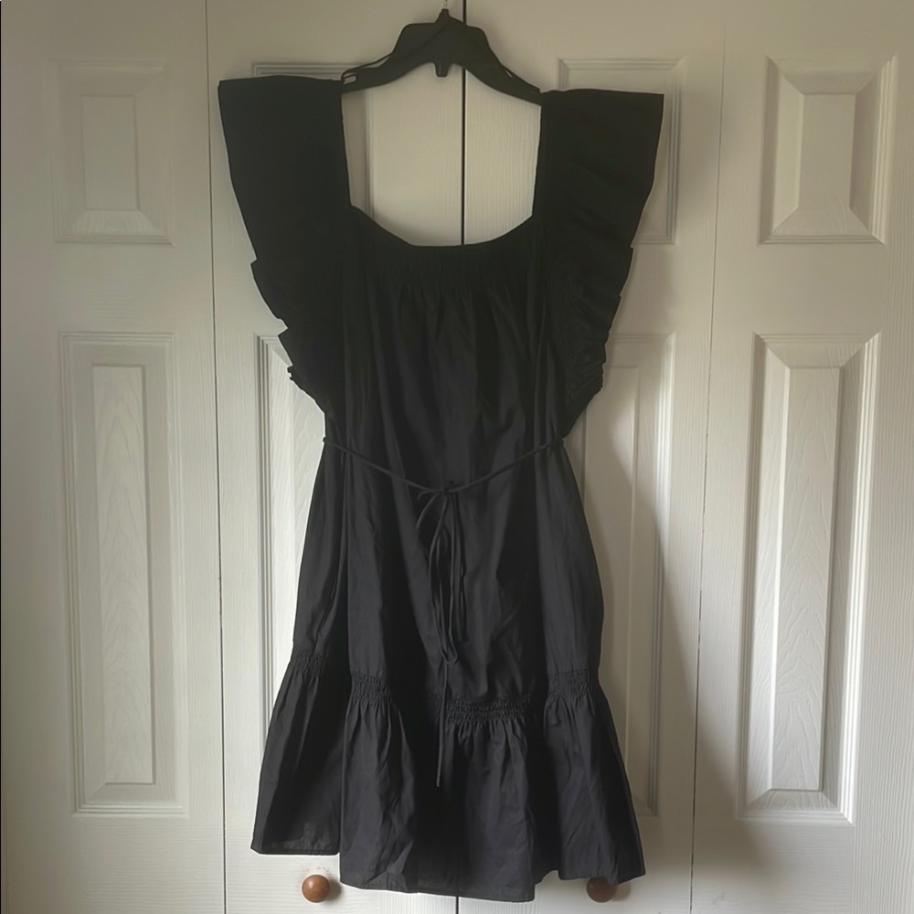 Black Ruffle Dress